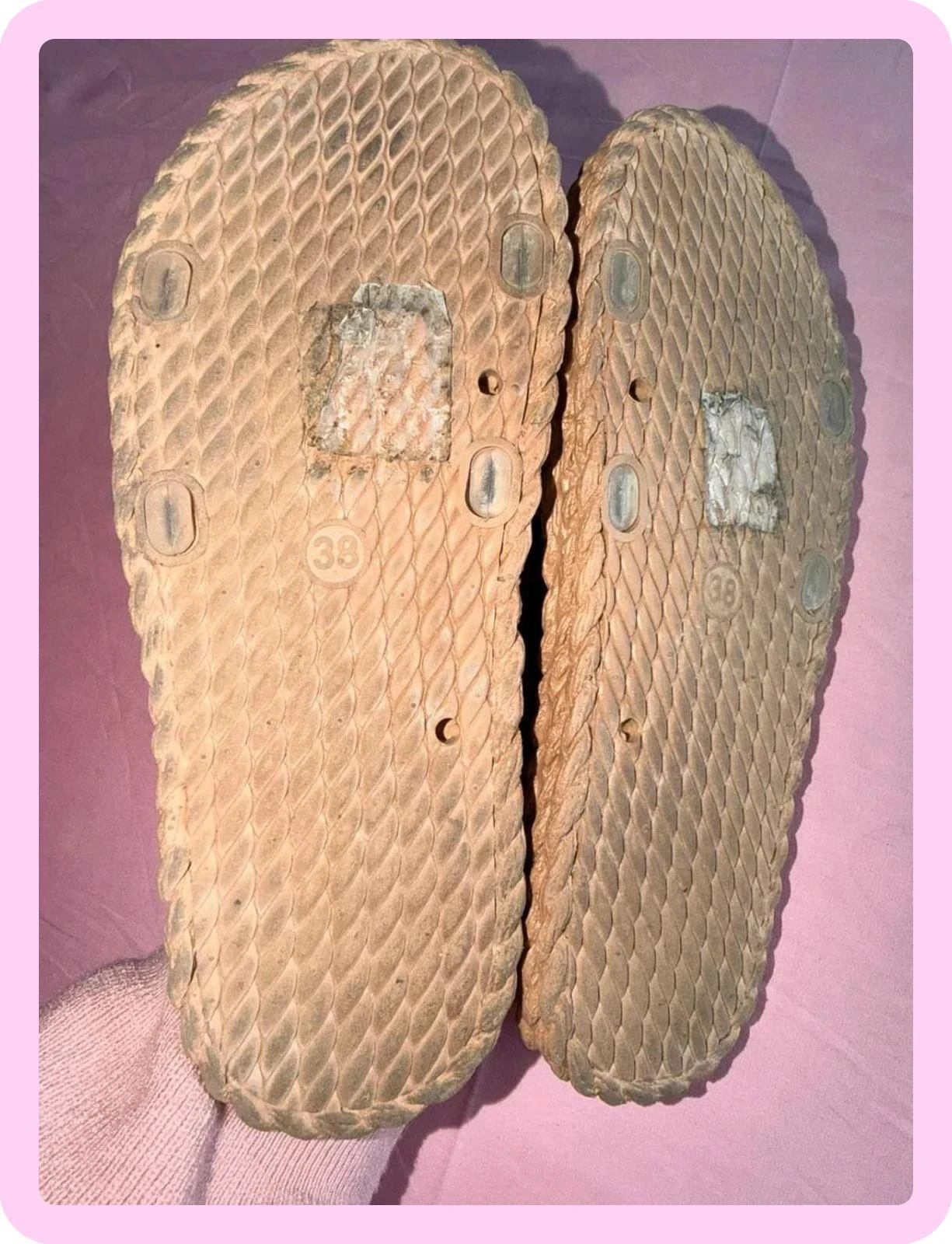 Claquette femme taille 38 mis uma vez – photo 9